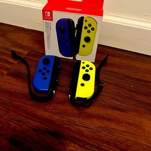 Nintendo switch controller (blue and yellow)